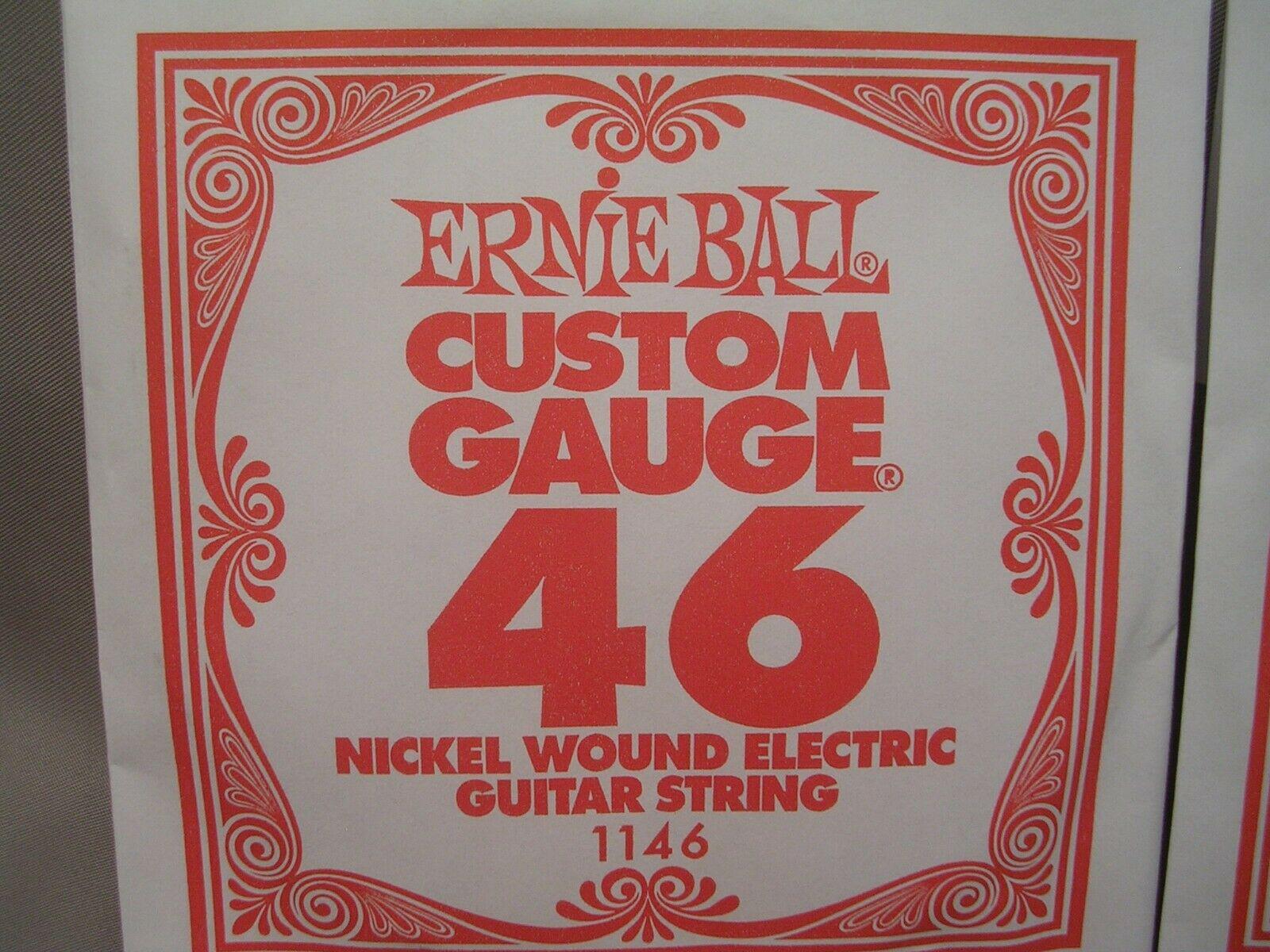 Ernie Ball Custom Gauge .046 Nickel Wound Electric Guitar string
