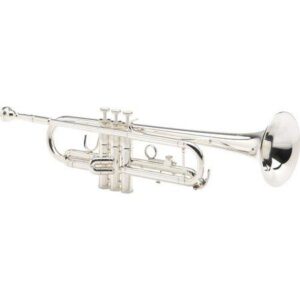 Blessing Bb Trumpet, .460" Bore, Silver-Plate, Outfit