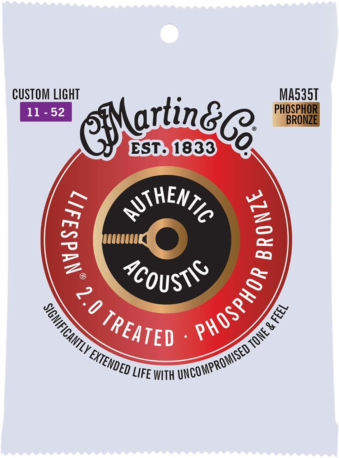 Martin Acoustic Custom Light 11-52 Phosphor Bronze