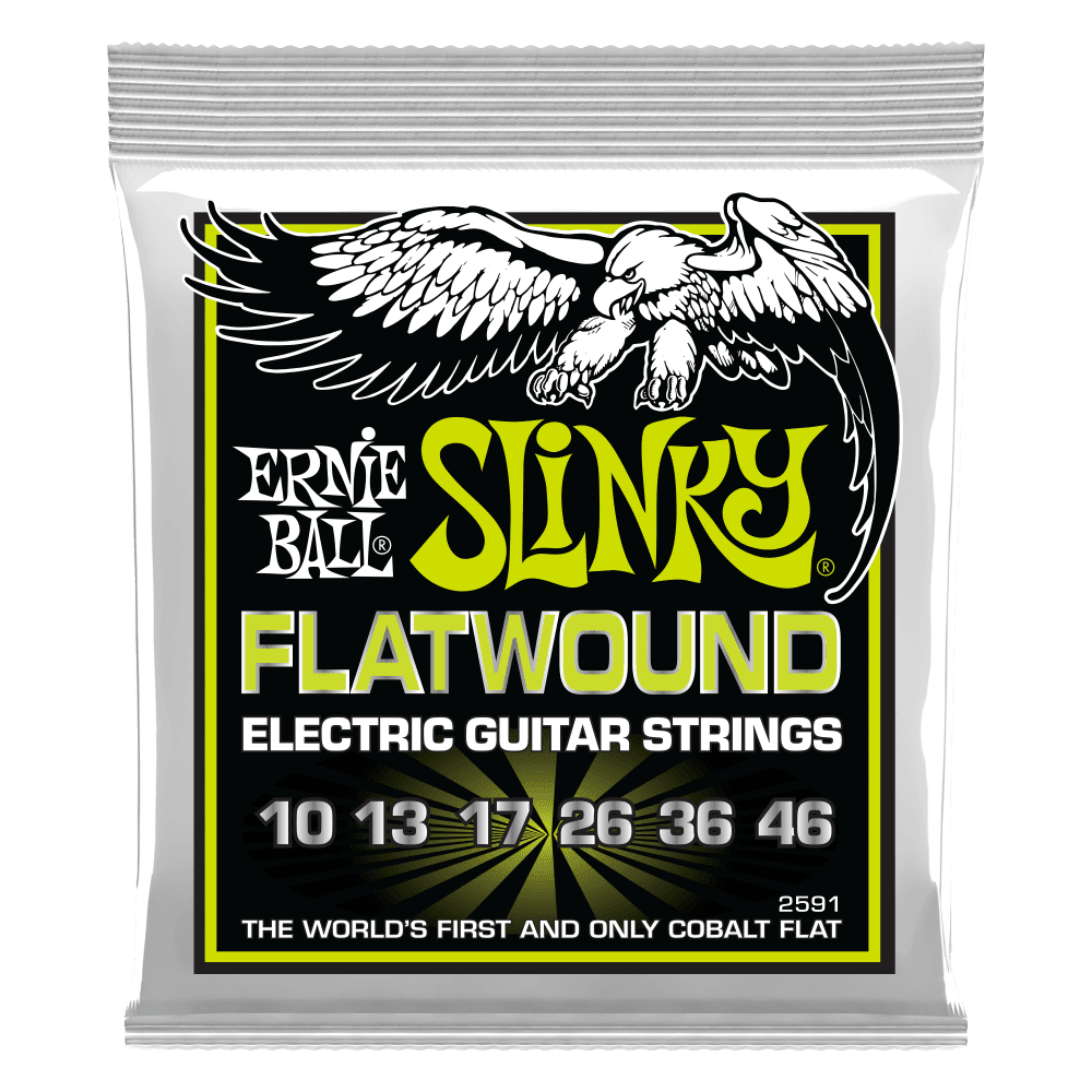 Ernie Ball Regular Slinky Flatwound 2591