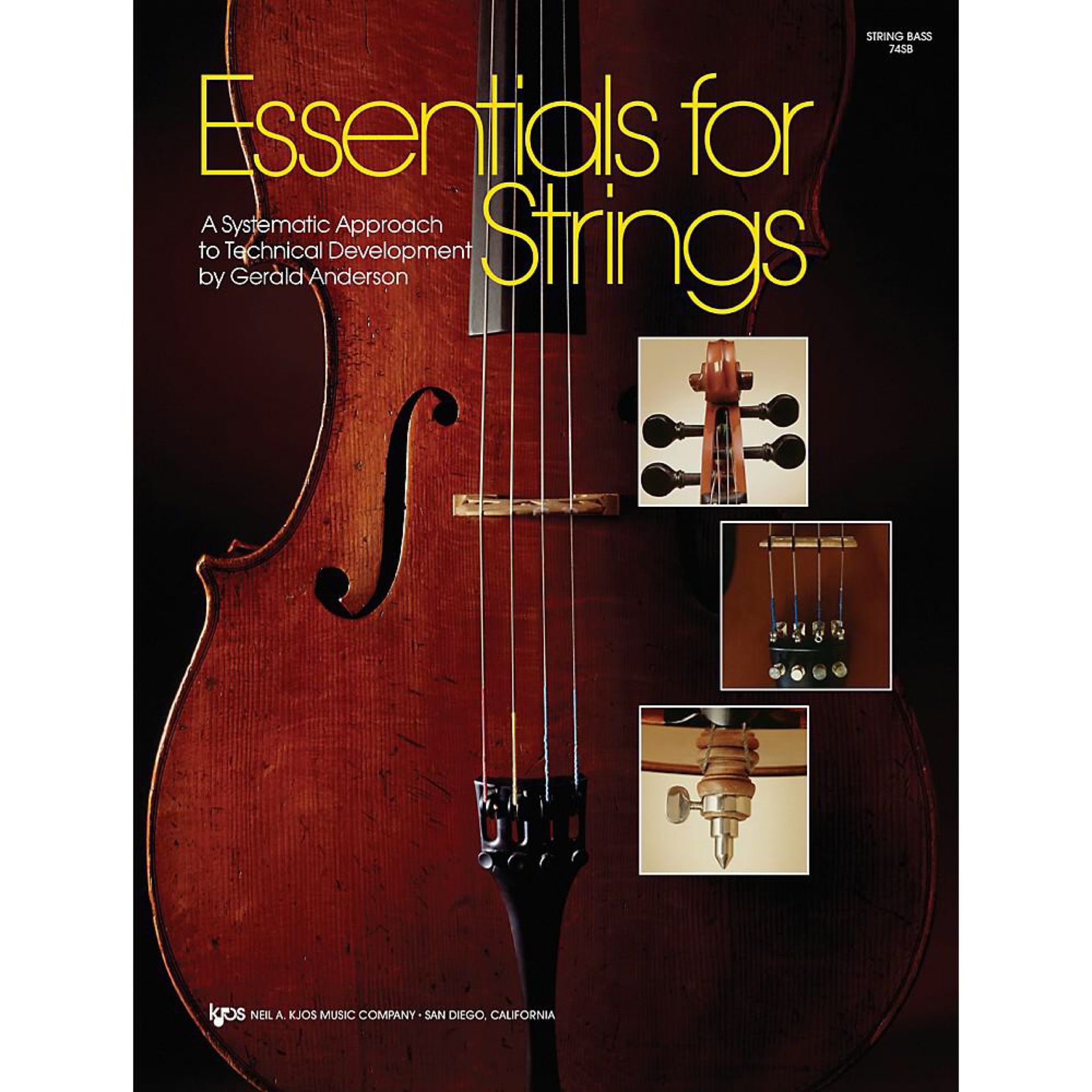 74SB - Essentials for Strings - String Bass by Gerald Anderson